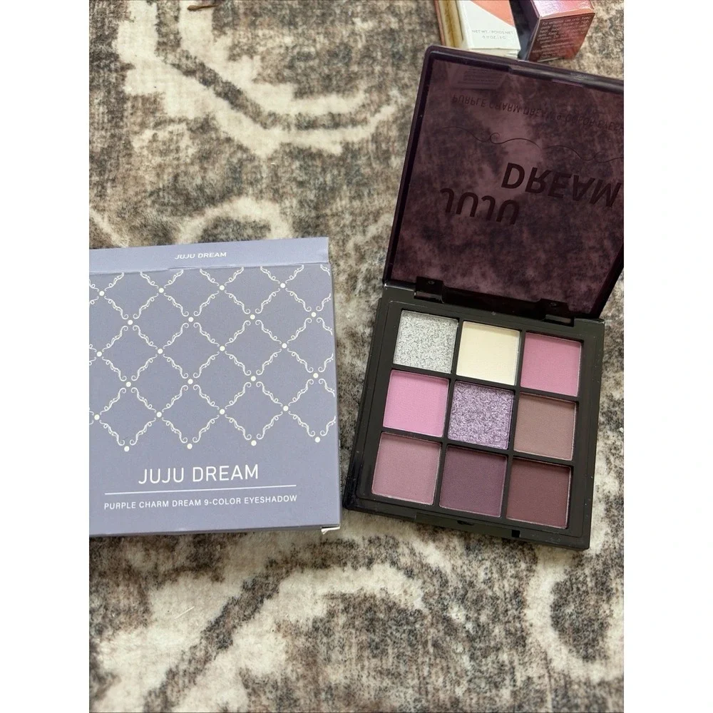 JUJU DREAM Purple Charm Dream 9-Color Pressed Powder Eyeshadow Palette